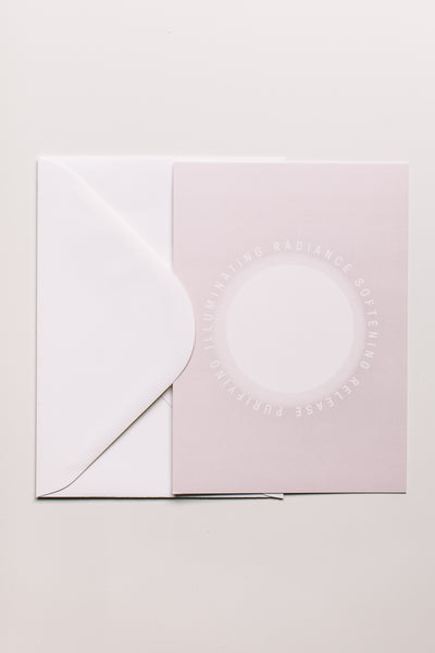 white ray notecard